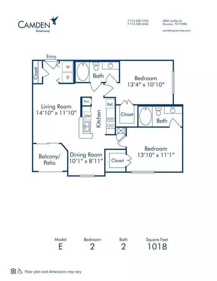 Unit 01302 01302 floor plan