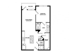 A1 1-713 floor plan