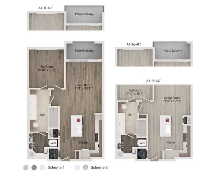 Unit 401 floor plan