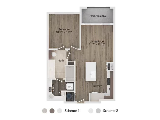 A1 333 floor plan