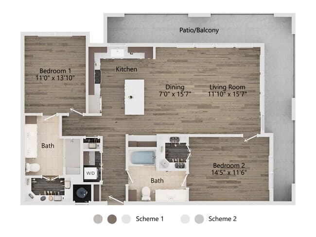 B4 461 floor plan