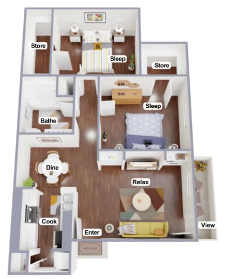 The Elm 0429 floor plan