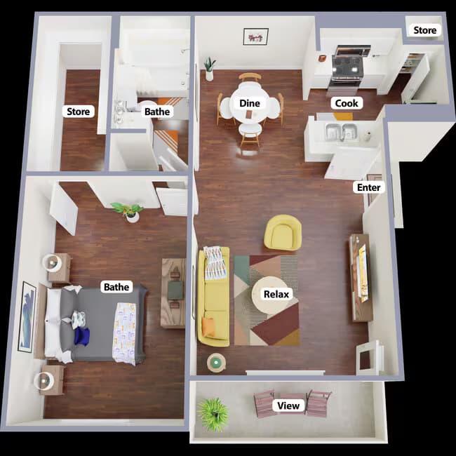 The Magnolia 0118 floor plan