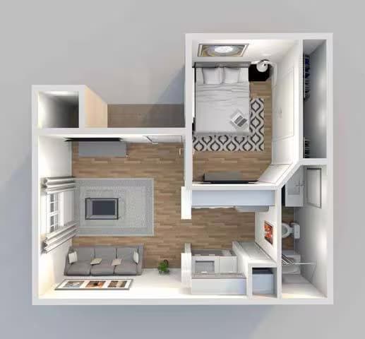 A1 1515 floor plan