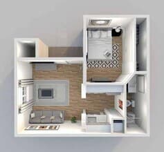 A1 1417 floor plan
