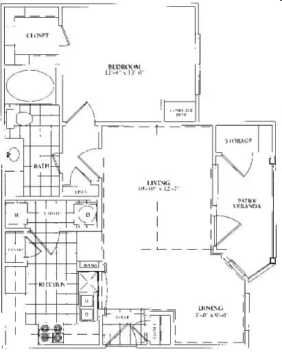 A1 0424 floor plan