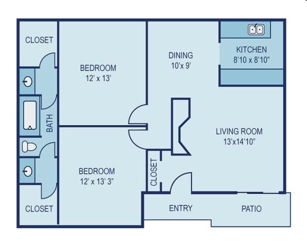 B2 265 floor plan