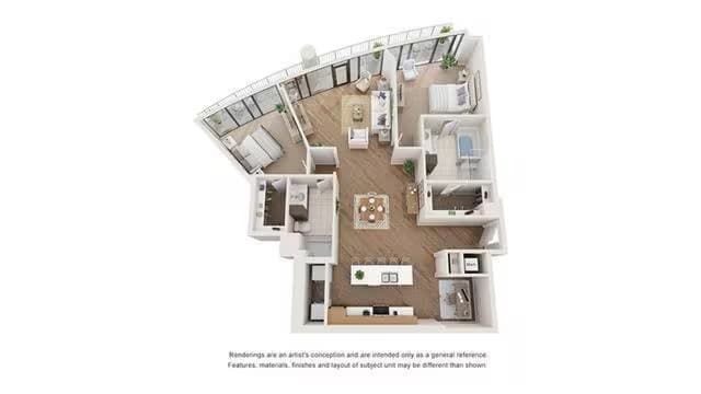 B2 1-12E floor plan