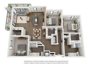 C1 1-1306 floor plan