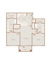Unit 11107 floor plan