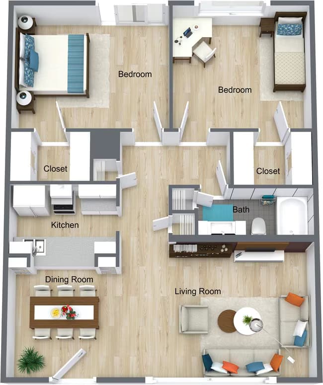 Unit 19 floor plan