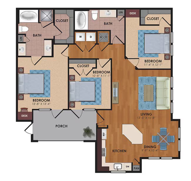 Caprock 07307 floor plan