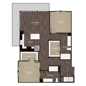 B2 1413 floor plan