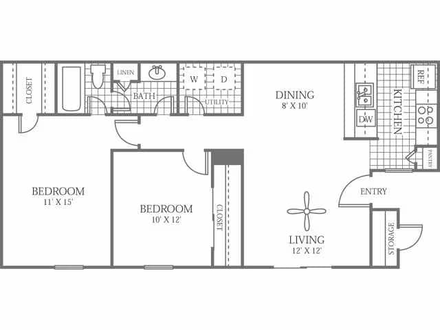 The Berkley 1005 floor plan