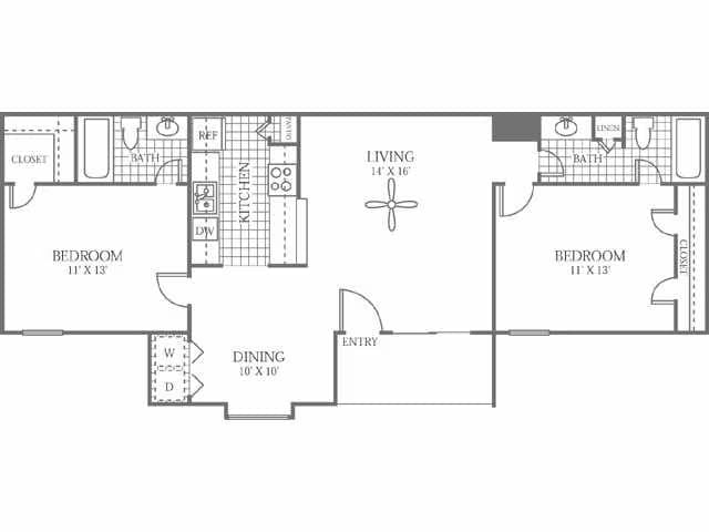The Berkshire 0302 floor plan