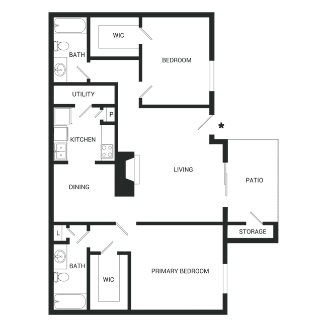 B2 0604 floor plan