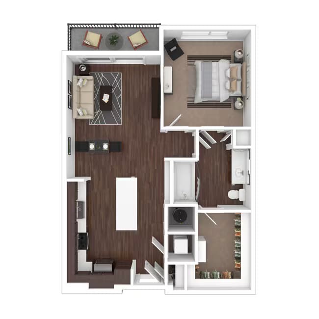 Unit 2448 floor plan