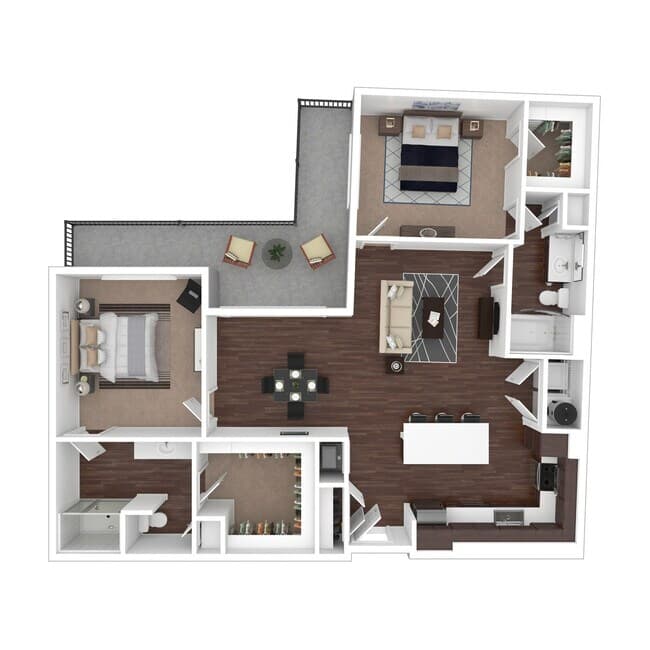 B2A 2214 floor plan