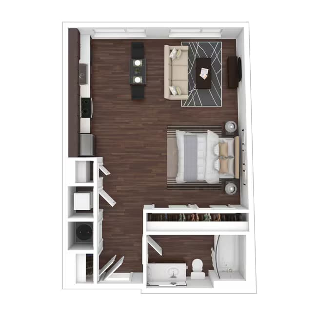 Unit 2417 floor plan