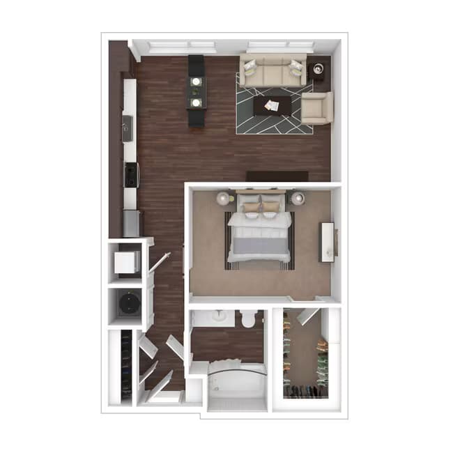 Unit 2320 floor plan