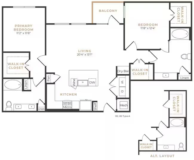 B5 613 floor plan