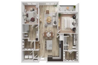 Baker Two 5510 floor plan