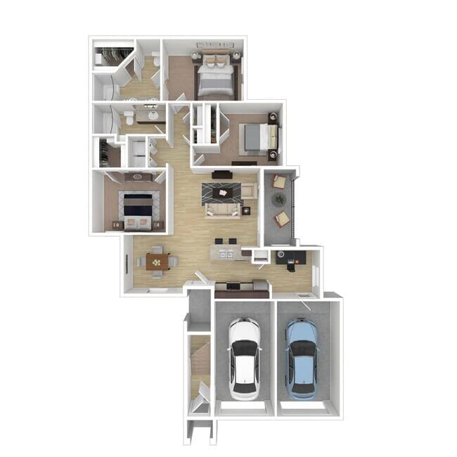 Unit 0611 floor plan