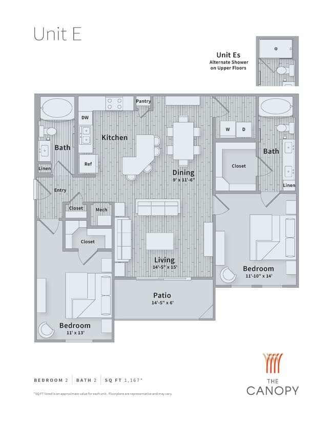 Unit 10313 floor plan