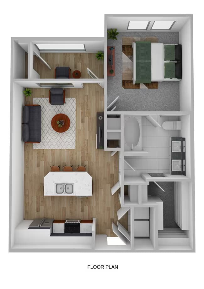 Unit 4547 floor plan