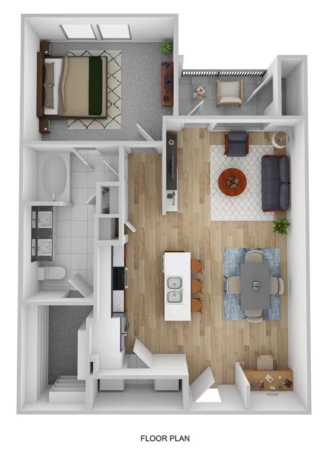 Unit 3338 floor plan