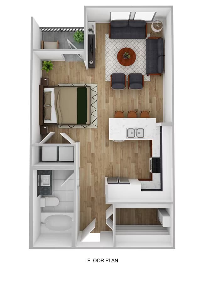 Unit 4340 floor plan