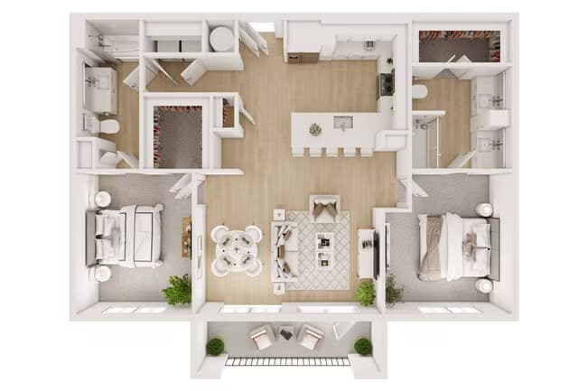Unit 1209 floor plan