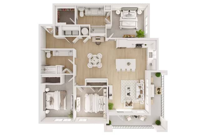 C1 1241 floor plan