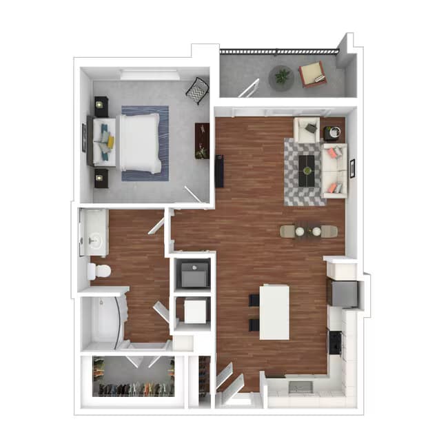 A4 308 floor plan