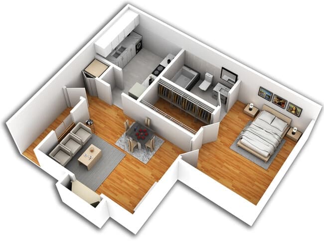 A1 1403 floor plan