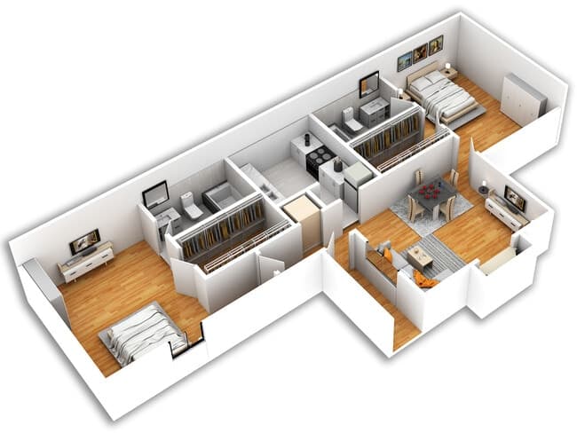 B1 0101 floor plan