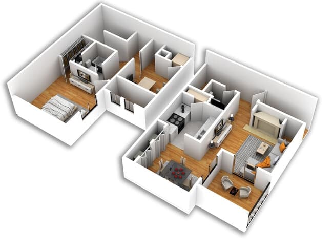 B2 1203 floor plan