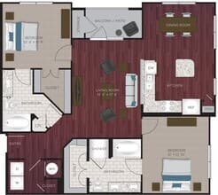 B4 4308 floor plan