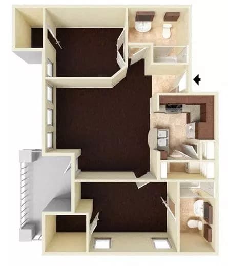 B1 06-631 floor plan