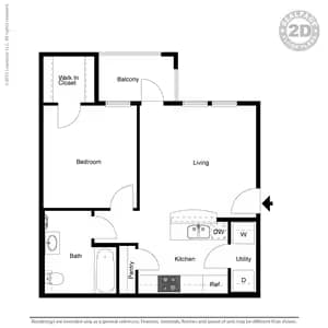 Unit 07-744 07-744 floor plan