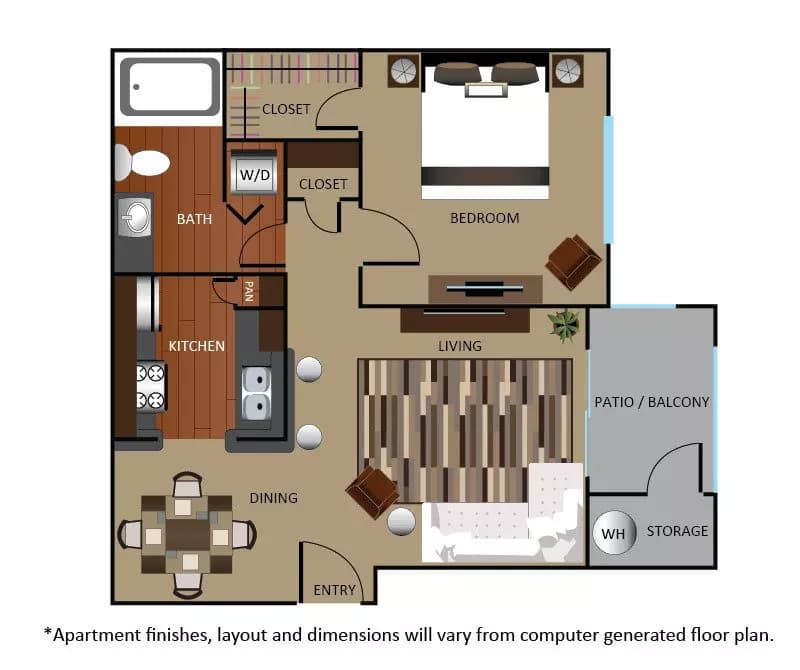 A1R 7205 floor plan