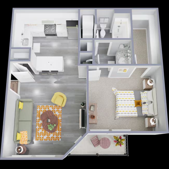 Unit 1021 1021 floor plan
