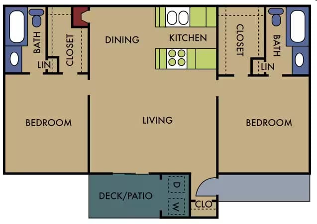 Plan E 0451 floor plan