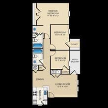 C1-R 0421 floor plan