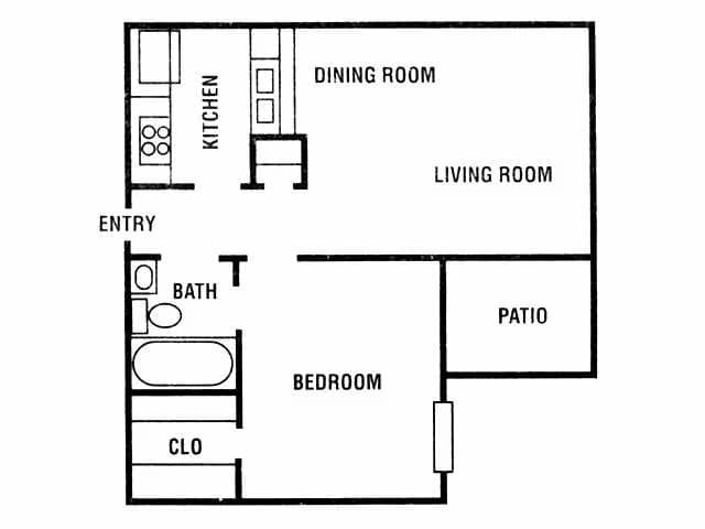 A5R 1x1 WD 3037 floor plan