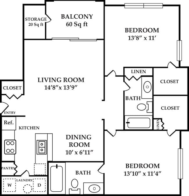 Refined 00-428 floor plan