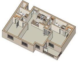 2x2 5301 floor plan