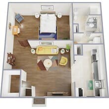 A1 1515-04 floor plan