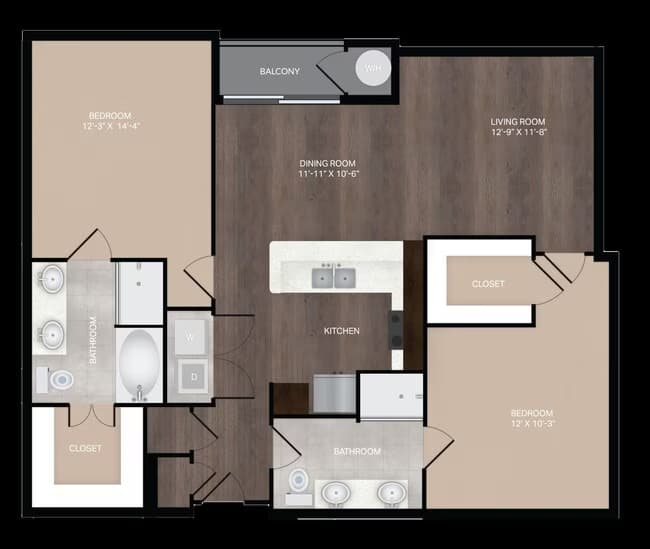 Unit 379 floor plan