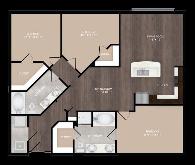 Unit 146 floor plan
